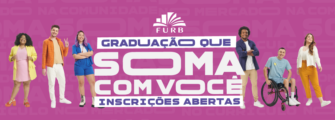 Inscrições abertas FURB