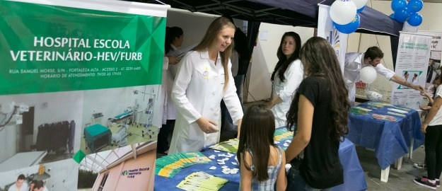 Medicina Veterinária presente no evento de 1º de Maio