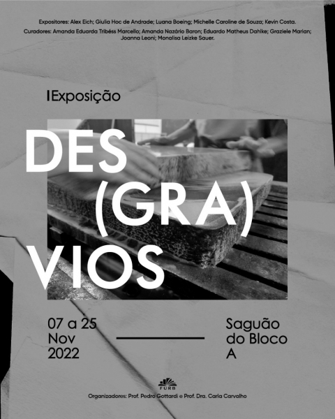 Des(gra)vios exposição de Litografia