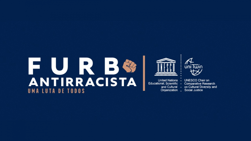 Logomarca do movimento FURB Antirracista