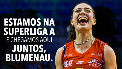 Bluvolei comemora acesso à Superliga A