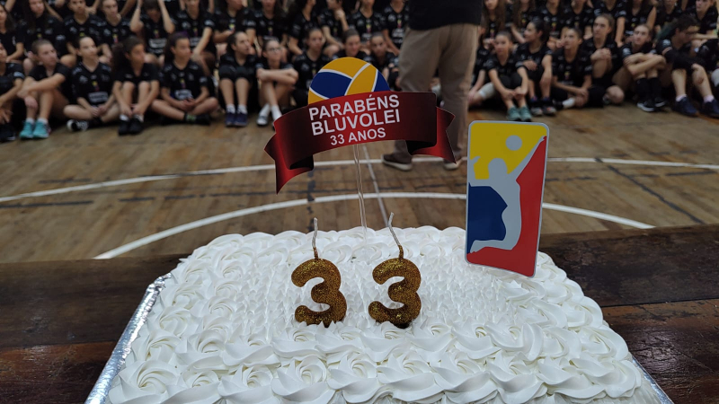 Bluvolei comemora 33 anos 