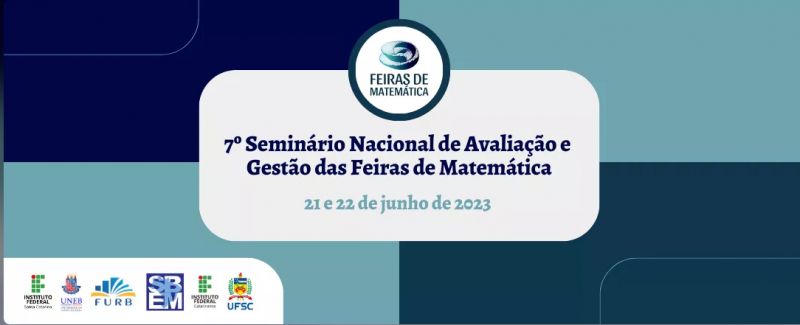Convite Seminário Feiras Matemática 
