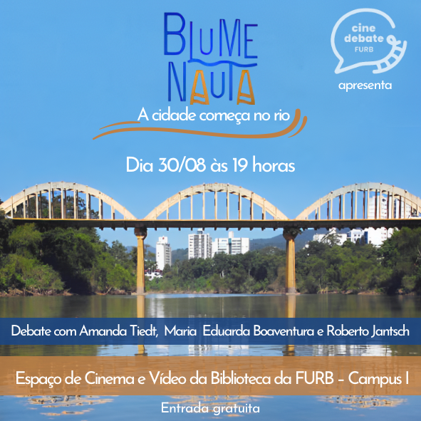 Cartaz da apresentação de documentário promovida pelo projeto Cine Debate