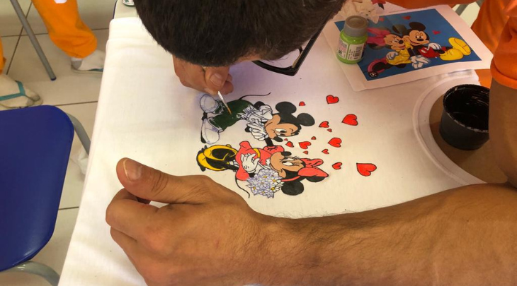 Projeto da FURB leva arte e reflexão a um grupo de detentos do Presídio Regional de Blumenau