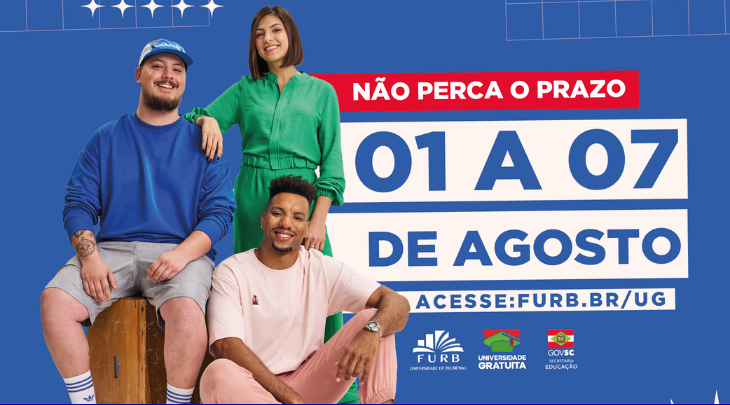 Universidade Gratuita: prazo para renovação das bolsas termina nesta quarta-feira (07)