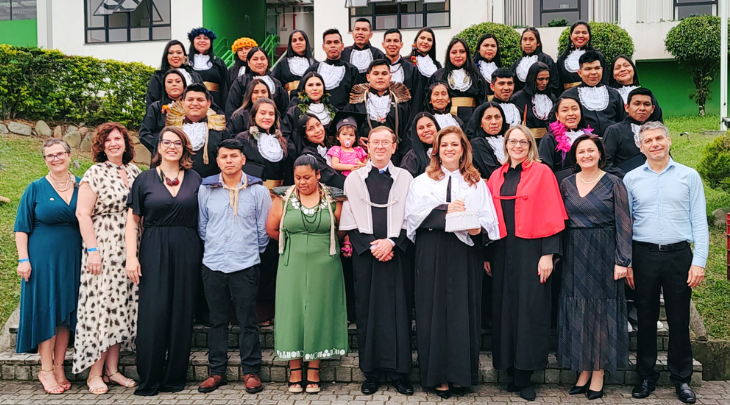 FURB realiza colação de grau de estudantes da graduação em Pedagogia Indígena Xokleng, em Ibirama