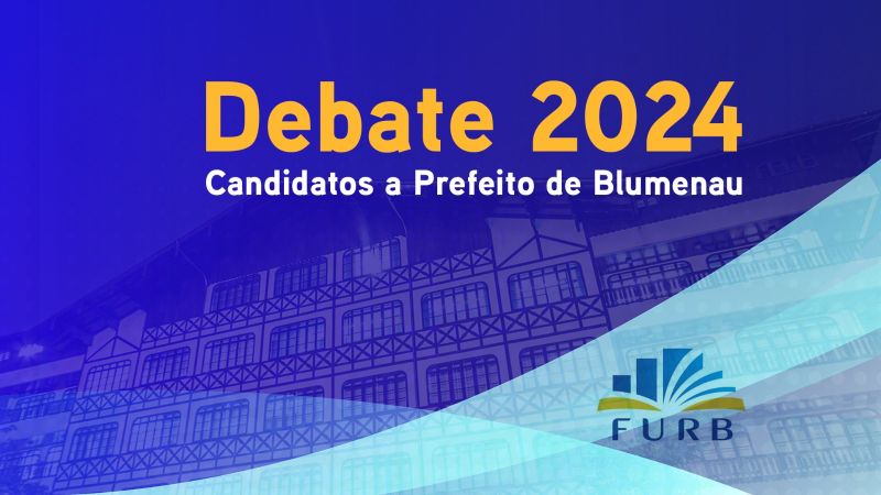 AO VIVO: Debate FURB entre candidatos a prefeito de Blumenau
