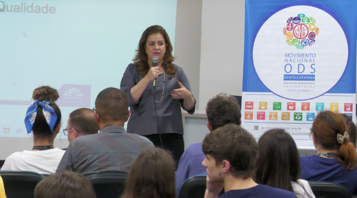 FURB formaliza adesão ao Movimento pelos Objetivos do Desenvolvimento Sustentável em Santa Catarina