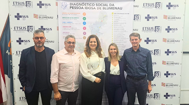 Pesquisadores da FURB divulgam Diagnóstico Social da Pessoa Idosa de Blumenau