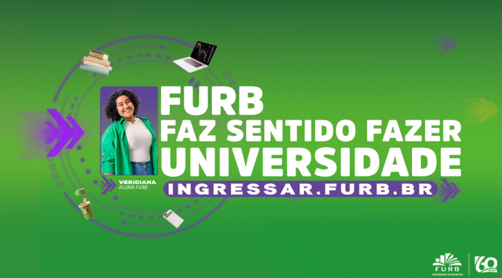 FURB 2025: inscrições para cursos de graduação seguem abertas