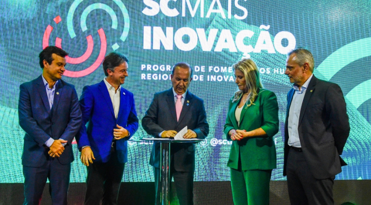 Governador Jorginho Mello estará em Blumenau em conferência microrregional do Programa SC Mais Inovação nesta quarta-feira (22)