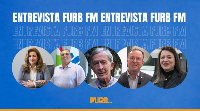 FURB FM realiza série de entrevistas com membros da Administração Superior