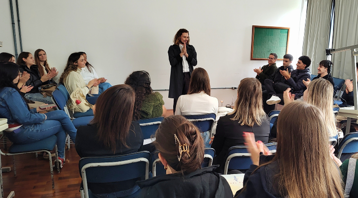 Estudantes de Ensino Médio apresentam artigos na FURB durante Seminário de Divulgação Científica
