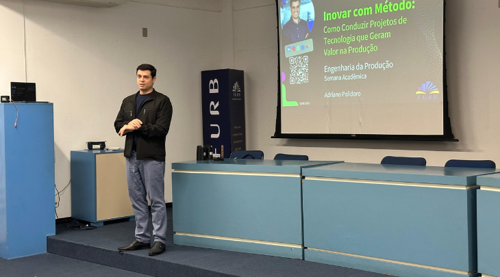 Semana acadêmica de Engenharia de Produção da FURB aproxima estudantes do mercado e amplia formação prática
