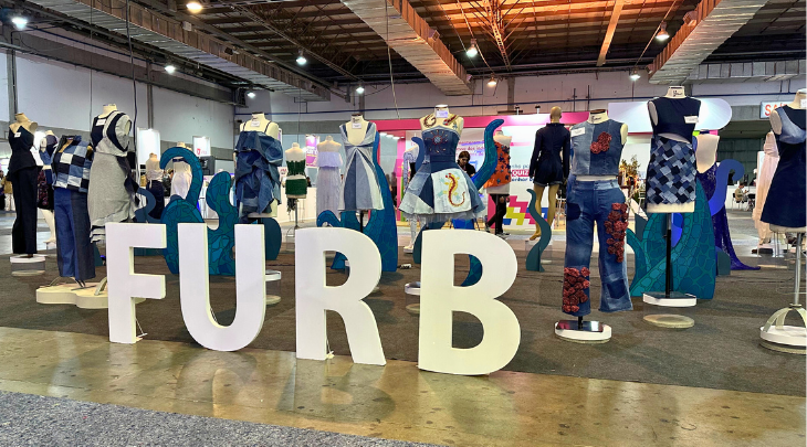 Curso de Moda da FURB participa do Febratex Summit 2025 com desfile e exposições