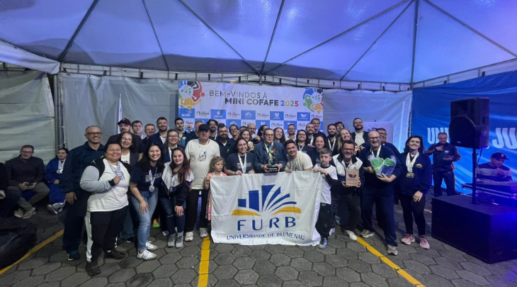 FURB marca presença na Mini Cofafe realizada em Itajaí e conquista boas colocações