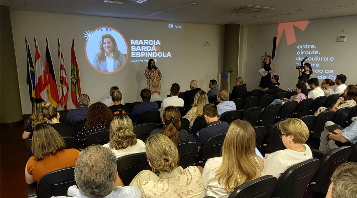 FURB marca presença nas comemorações dos 5 anos de operação do Centro de Inovação Blumenau