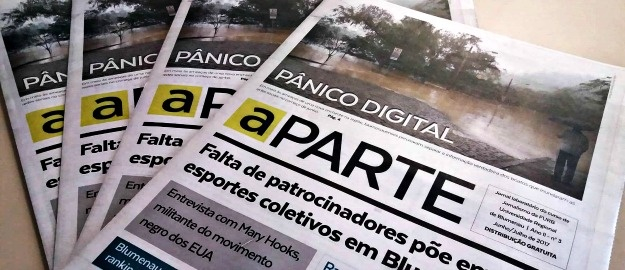 Jornalismo lança terceira edição do Jornal aParte