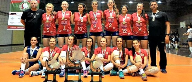 Bluvolei ganha duas de ouro e agora encara JASC em Joaçaba