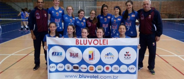 Bluvolei conquista ouro na AEVI