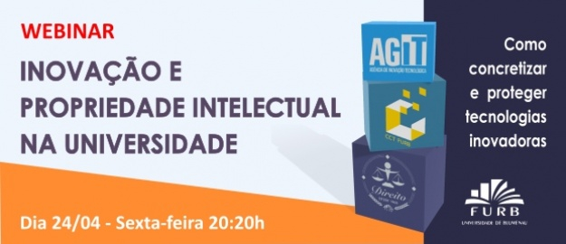AGIT discute inovação e propriedade intelectual em webinar 