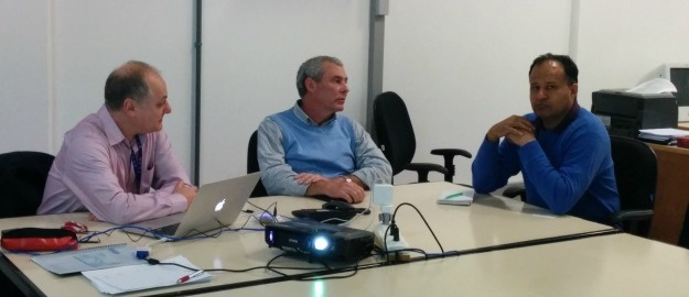 Professor da Austrália afina diálogo para futuras parcerias