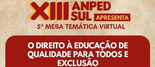 ANPEd Sul discute direito à educação de qualidade