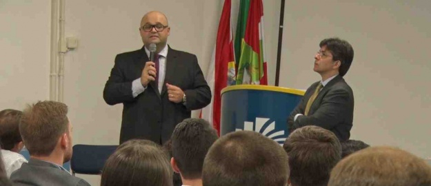 Coautor do Novo Código de Processo Civil em aula magna