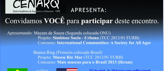 Curso de Arquitetura da FURB discute projetos premiados