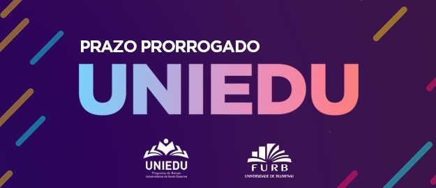 Novo prazo para concorrer a bolsas do UNIEDU 