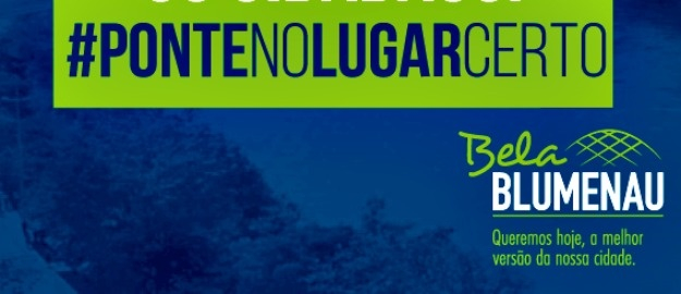 Arquitetura insiste na tese da ponte no lugar certo