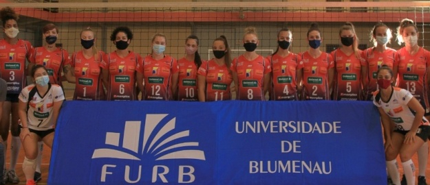 Bluvolei classificada em 3° na Superliga B