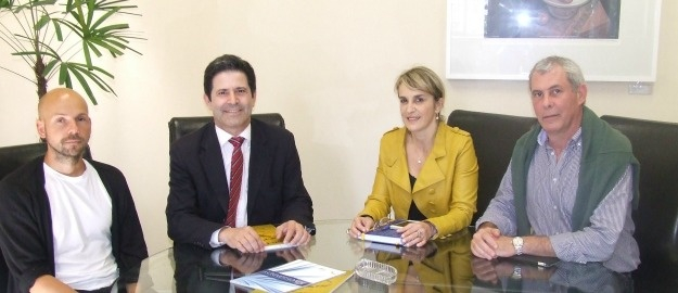     Professor de universidade sueca visita a Reitoria  