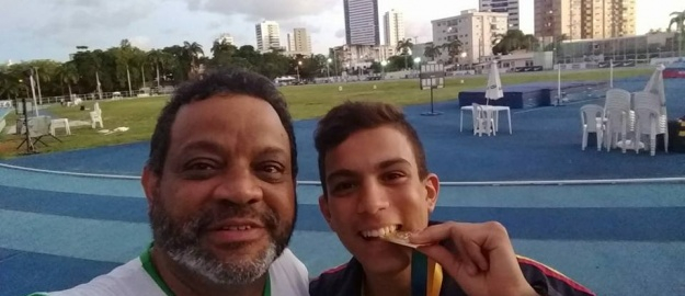 Aluno da ETEVI conquista podium na Marcha Atlética