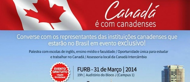 FURB sedia 2ª edição do Road Show Canadá é com Canadenses