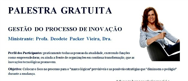 Processo de Inovação é destaque em palestra na FURB