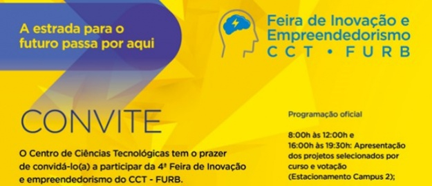 CCT promove nova Feira de Inovação e Empreendedorismo