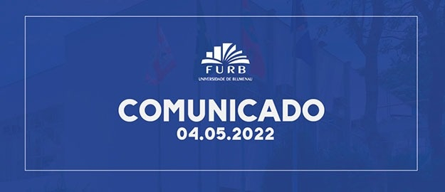 FURB orienta sobre aulas nesta quarta e quinta-feira