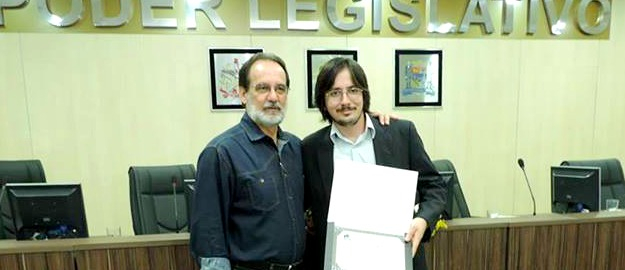 DCE é homenageado na Câmara Municipal de Vereadores de Blumenau