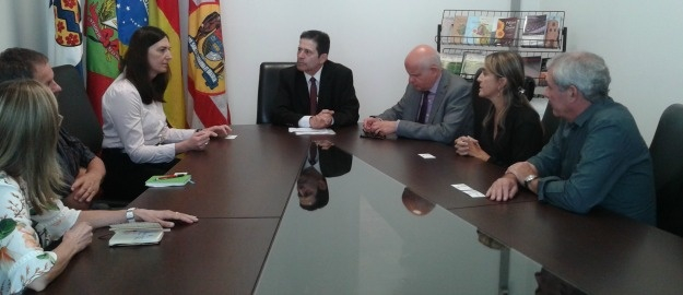 Reitor recebe comitiva da Universidade de Weingarten