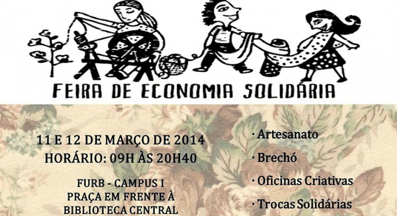 FURB recebe Feira de Economia Solidária