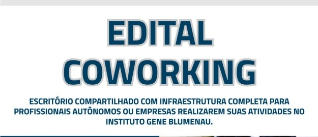 Instituto Gene lança edital para Espaço Coworking  