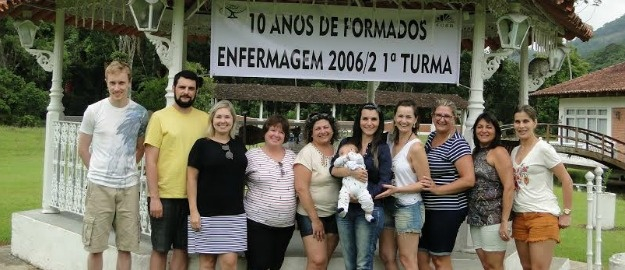 1ª turma de Enfermagem da FURB celebra 10 anos