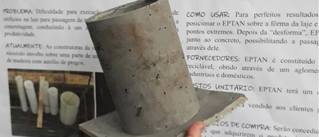 Soluções para a construção civil são selecionadas ao Centelha 