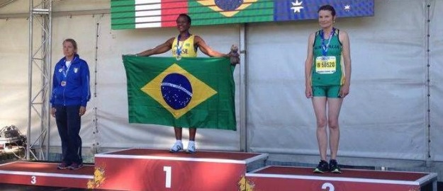 Marchadora de Blumenau é campeã mundial