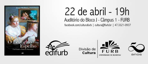Editora da FURB lança livro O Leitor no Espelho