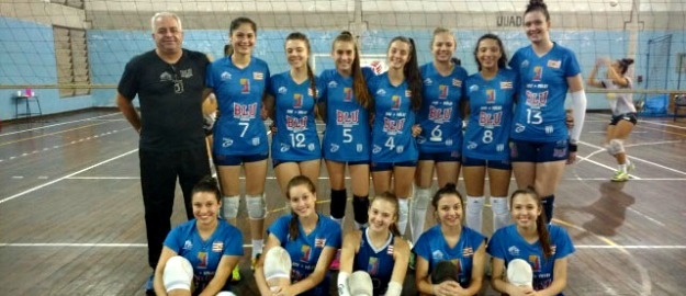 Vôlei: infanto luta, mas fica em sexto no estadual