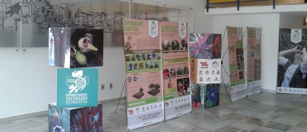 Bloco A recebe exposição itinerante "Nossas florestas"