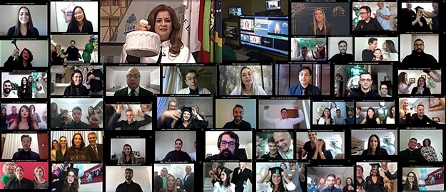 Formatura virtual de Medicina entra para a história da FURB